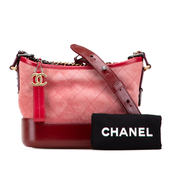 Pre-Loved Chanel Small Suede Gabrielle Crossbody - Picture 10 of 10